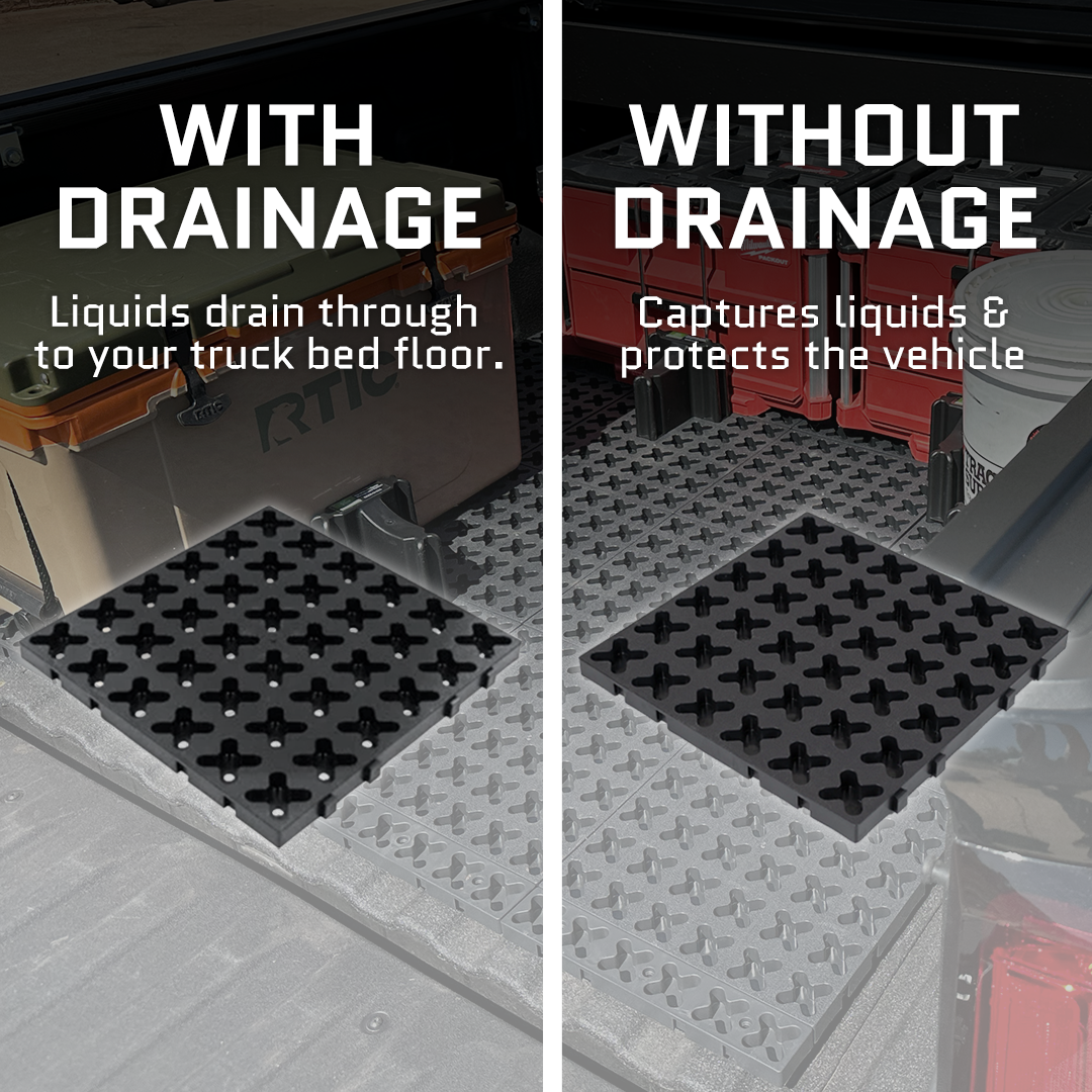 Tmat Truck Bed Organizer Slide Out Mat | GMC Sierra 2500/3500 HD Standard Bed