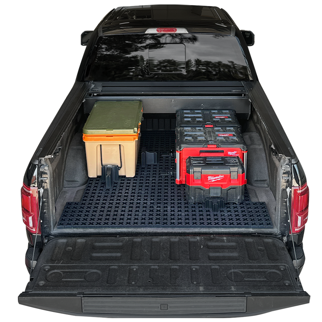 Tmat Truck Bed Organizer Slide Out Mat | Ford F250/F350 Long Bed