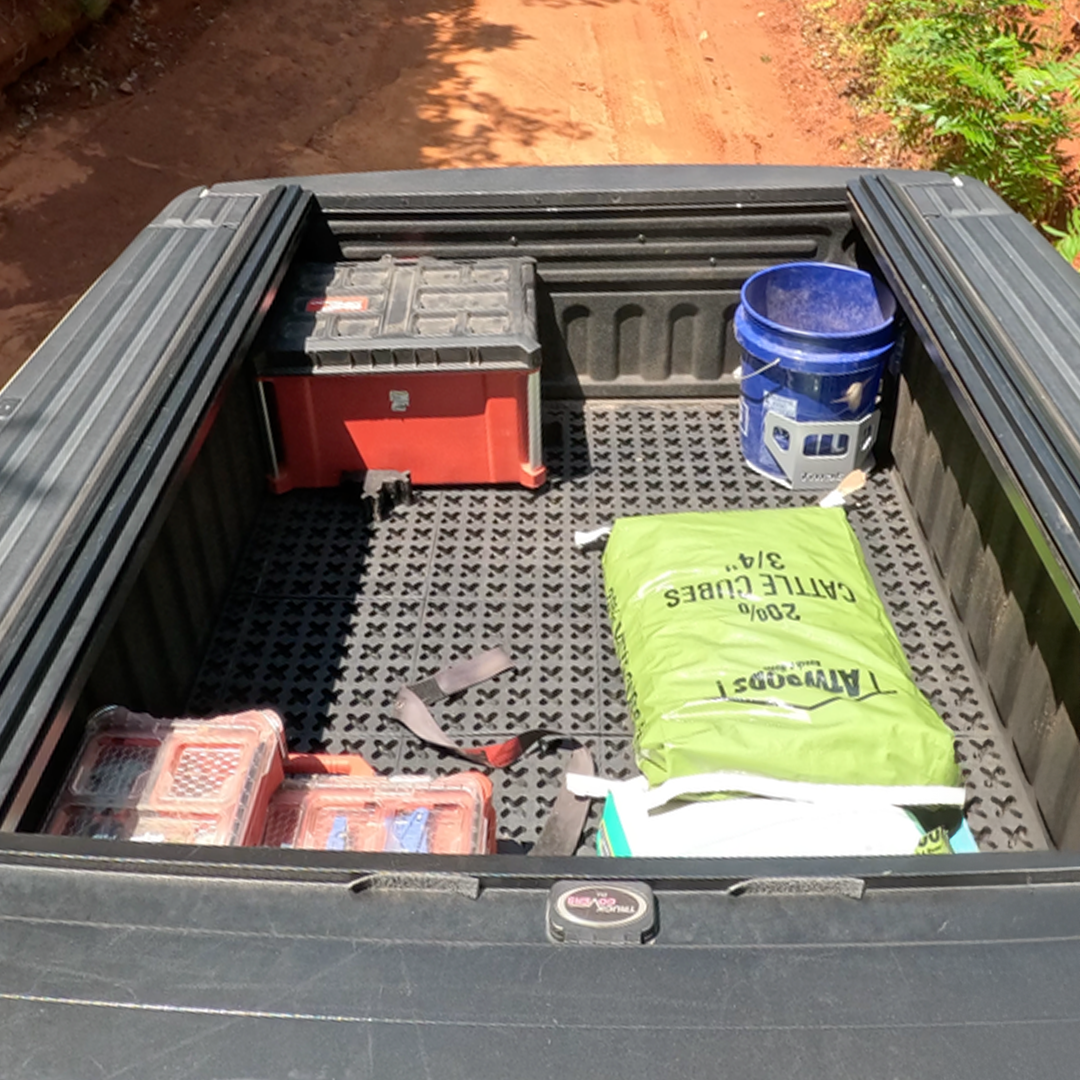 Tmat Truck Bed Organizer Slide Out Mat | GMC Sierra 2500/3500 HD Standard Bed