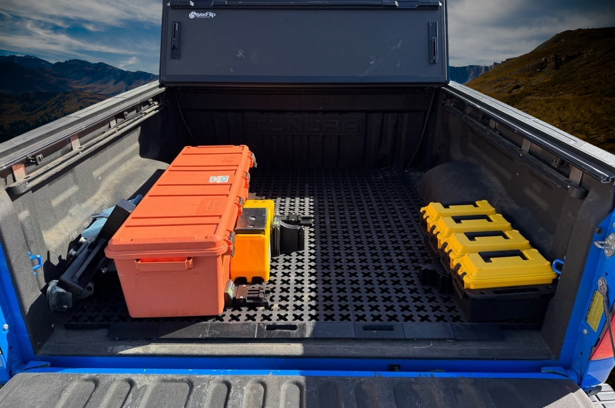 A Truck Bed Cargo Solution That Installs in Minutes