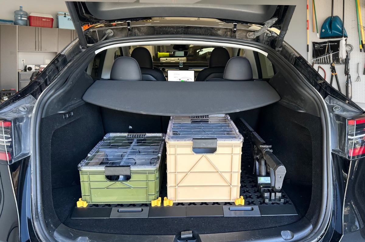 The Best Modular Storage Solution for Your 2024 Tesla Trunk