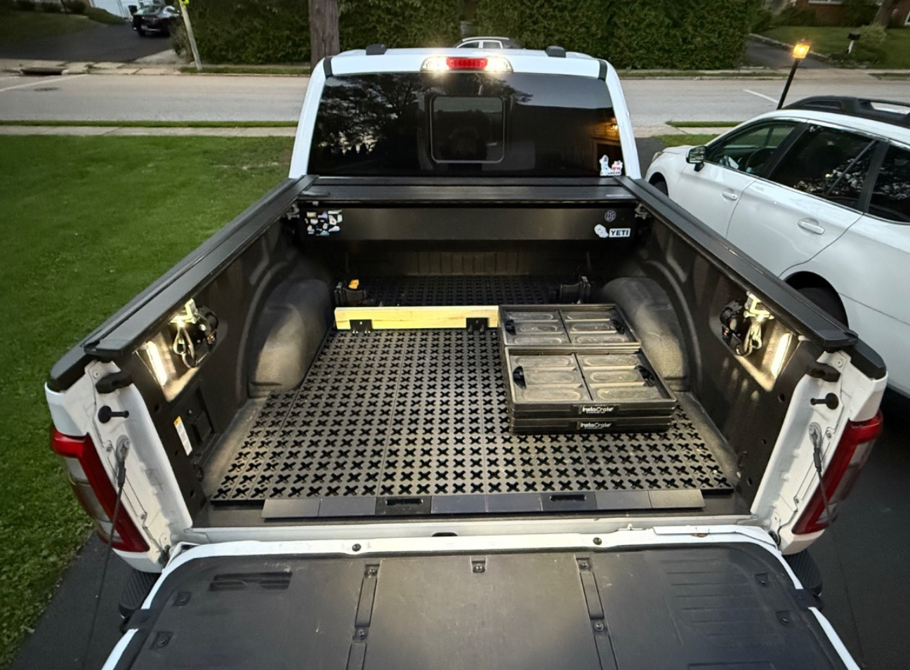 F-150 Transformation into a Versatile, Organized Truck Bed with Tmat
