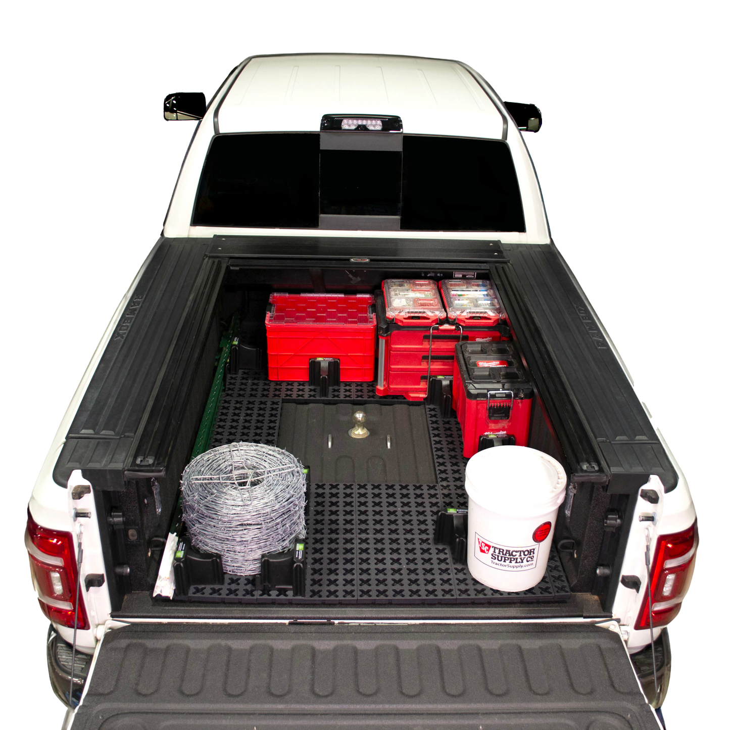 Tmat Truck Bed Organizer Slide Out Mat | Universal Fit for Standard Beds 6'6" to 6'9"