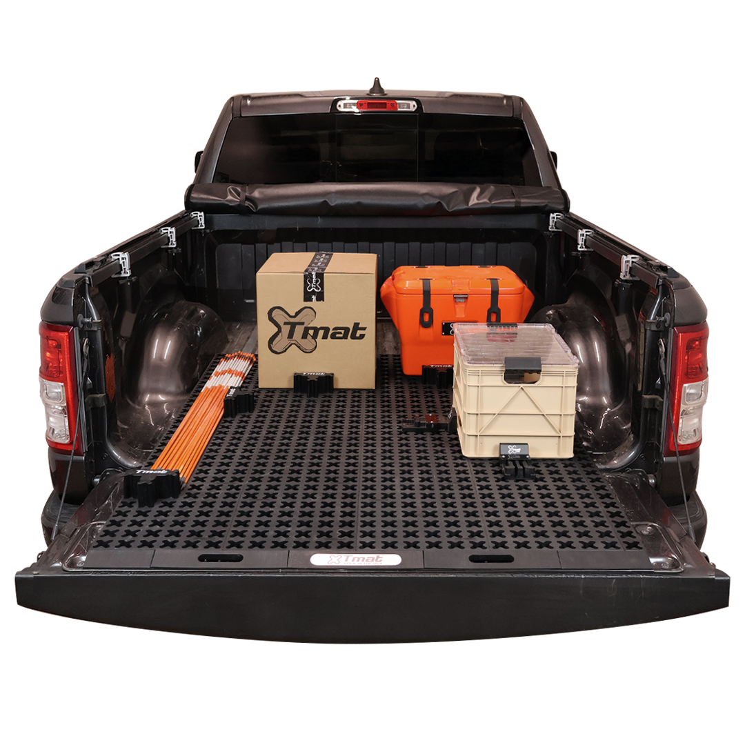 Tmat Truck Bed Organizer Slide Out Mat | RAM 2500/3500 Long Bed