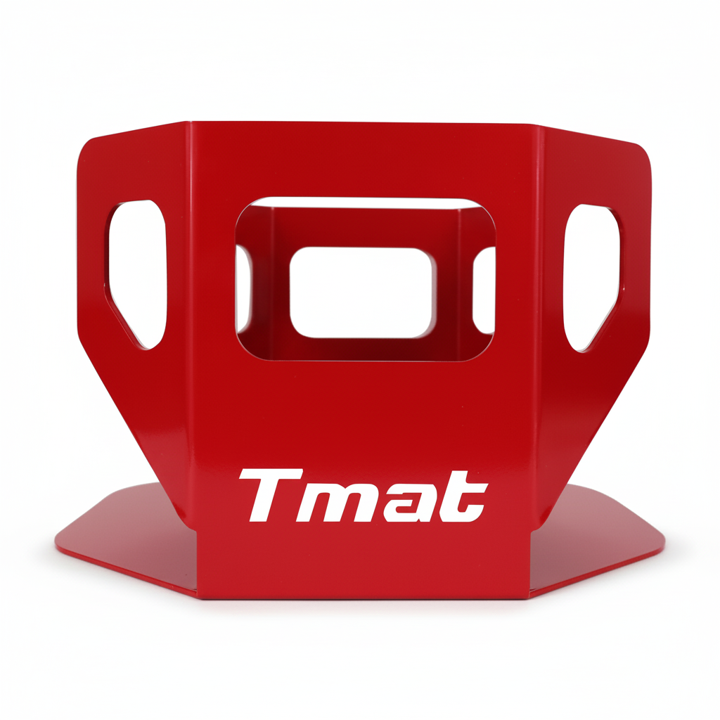 Tmat 5-Gallon Bucket Holder with Tmat Anchors - Red