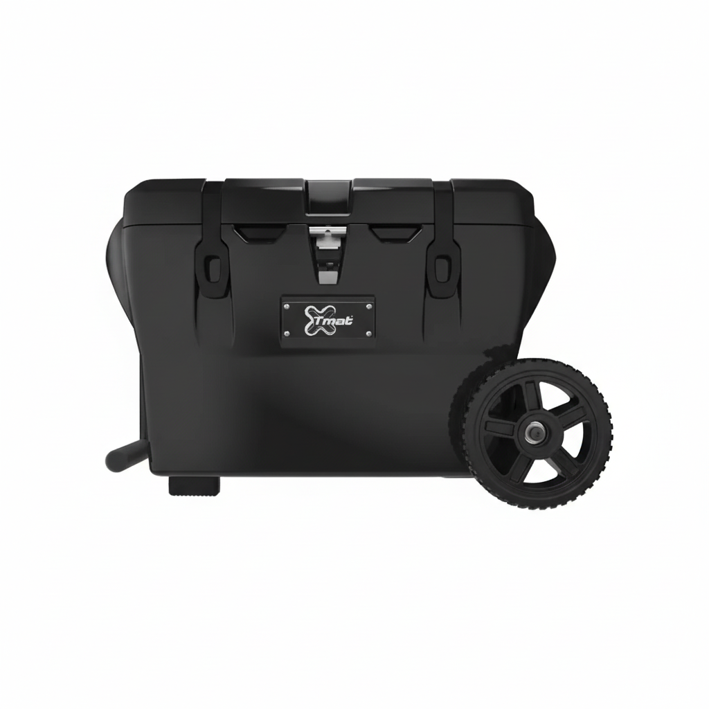 40QT Cooler Wheeled powered by Maluna - Black