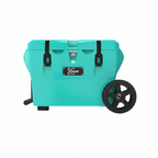 40QT Cooler Wheeled powered by Maluna - Sea Foam Green