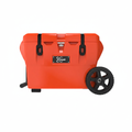 40QT Cooler Wheeled powered by Maluna - Blaze Orange