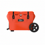 40QT Cooler Wheeled powered by Maluna - Blaze Orange