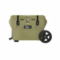 40QT Cooler Wheeled powered by Maluna - Desert Tan