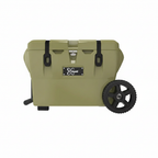 40QT Cooler Wheeled powered by Maluna - Desert Tan