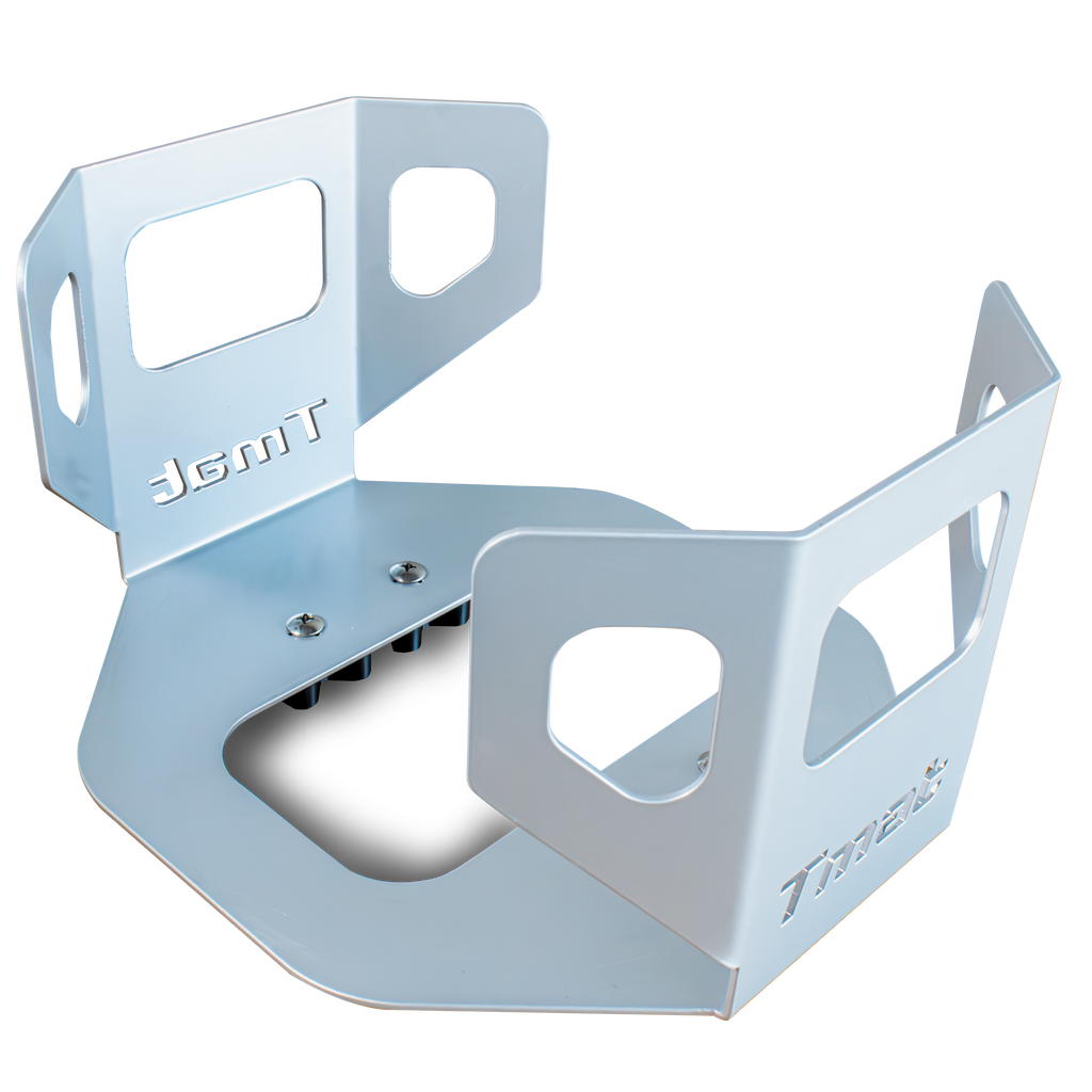 Tmat 5-Gallon Bucket Holder with Tmat Anchors - Gray