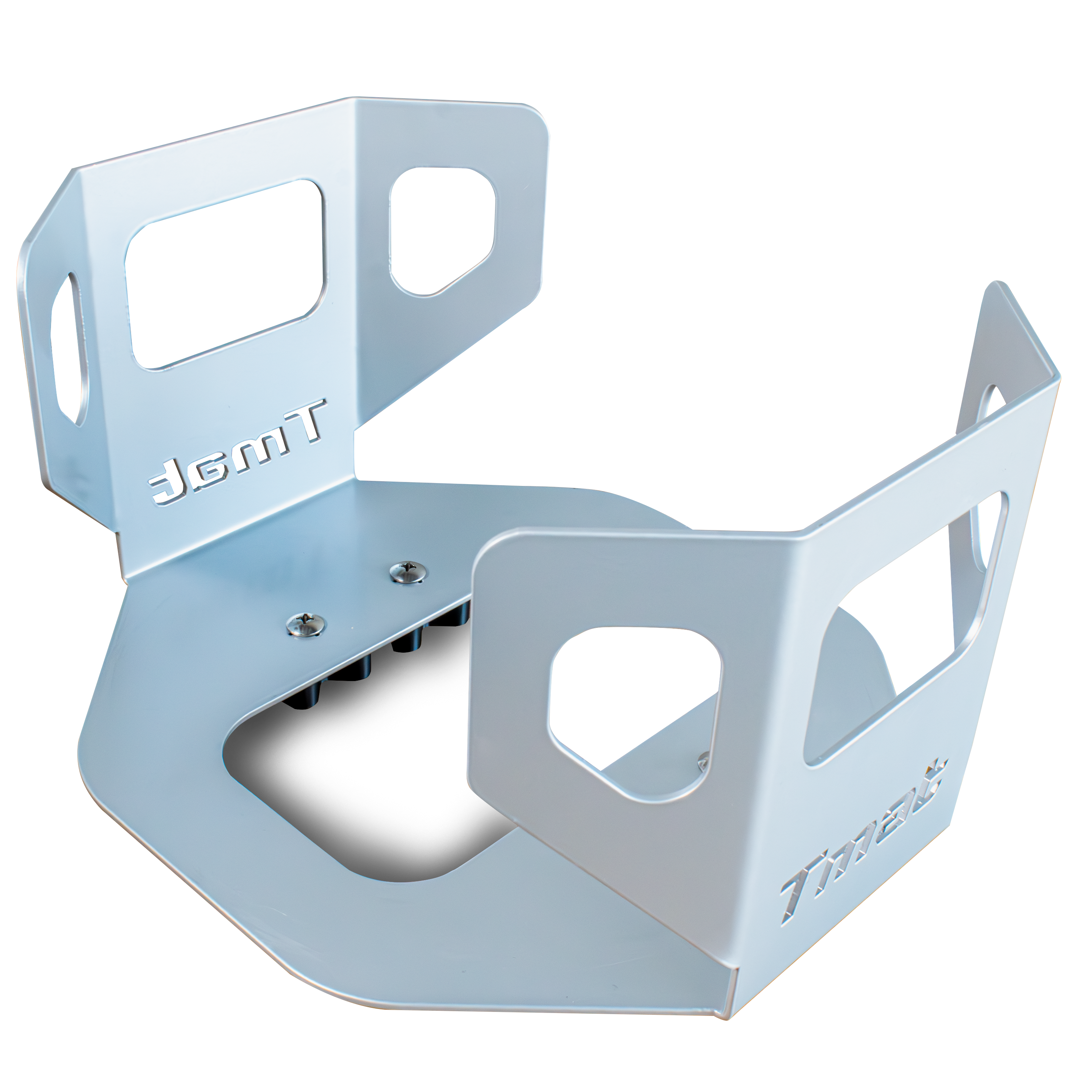 Tmat 5-Gallon Bucket Holder with Tmat Anchors - Gray