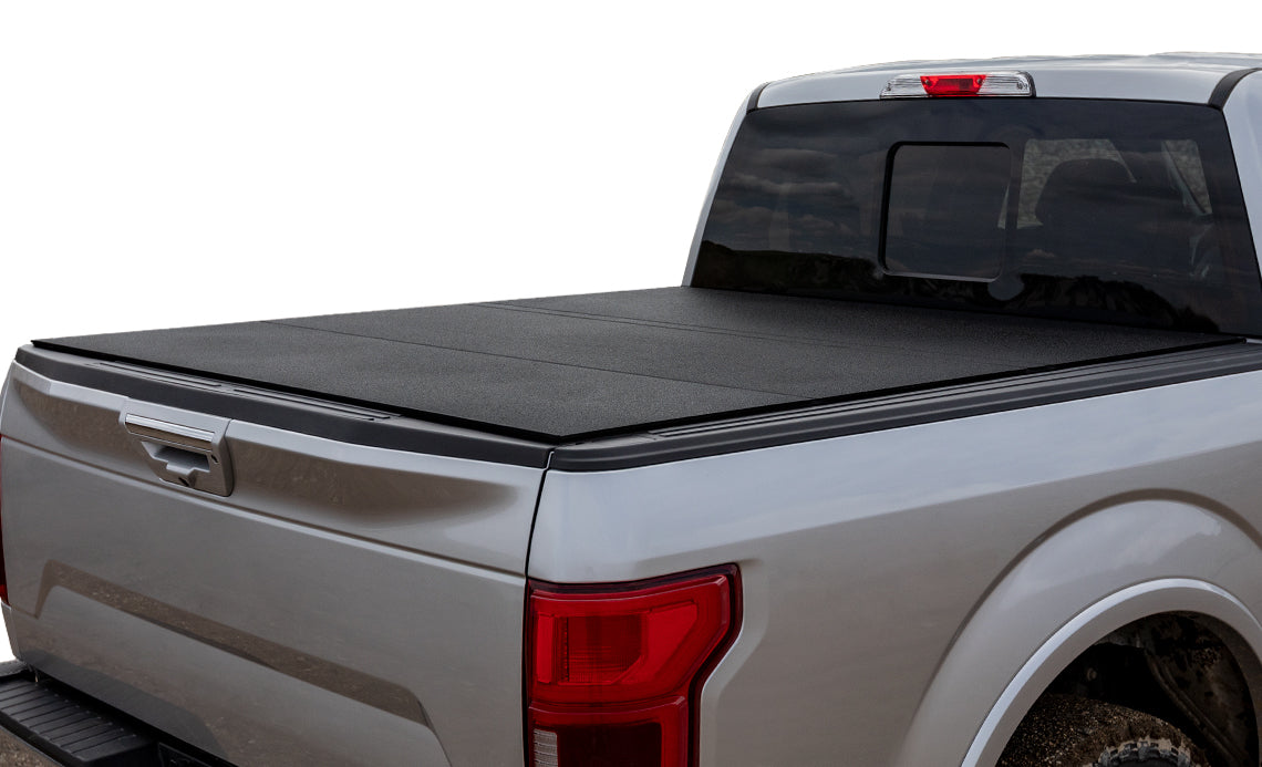 LOMAX Hard Tri-Fold Tonneau Cover