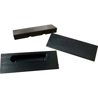 Individual Tmat ramp pieces on a white background.