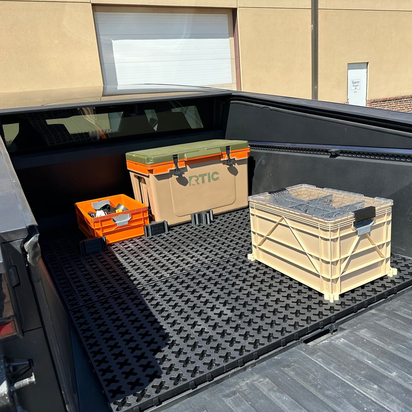 Tmat Truck Bed Organizer Slide Out Mat | Universal Fit for Standard Beds 6' to 6'5"