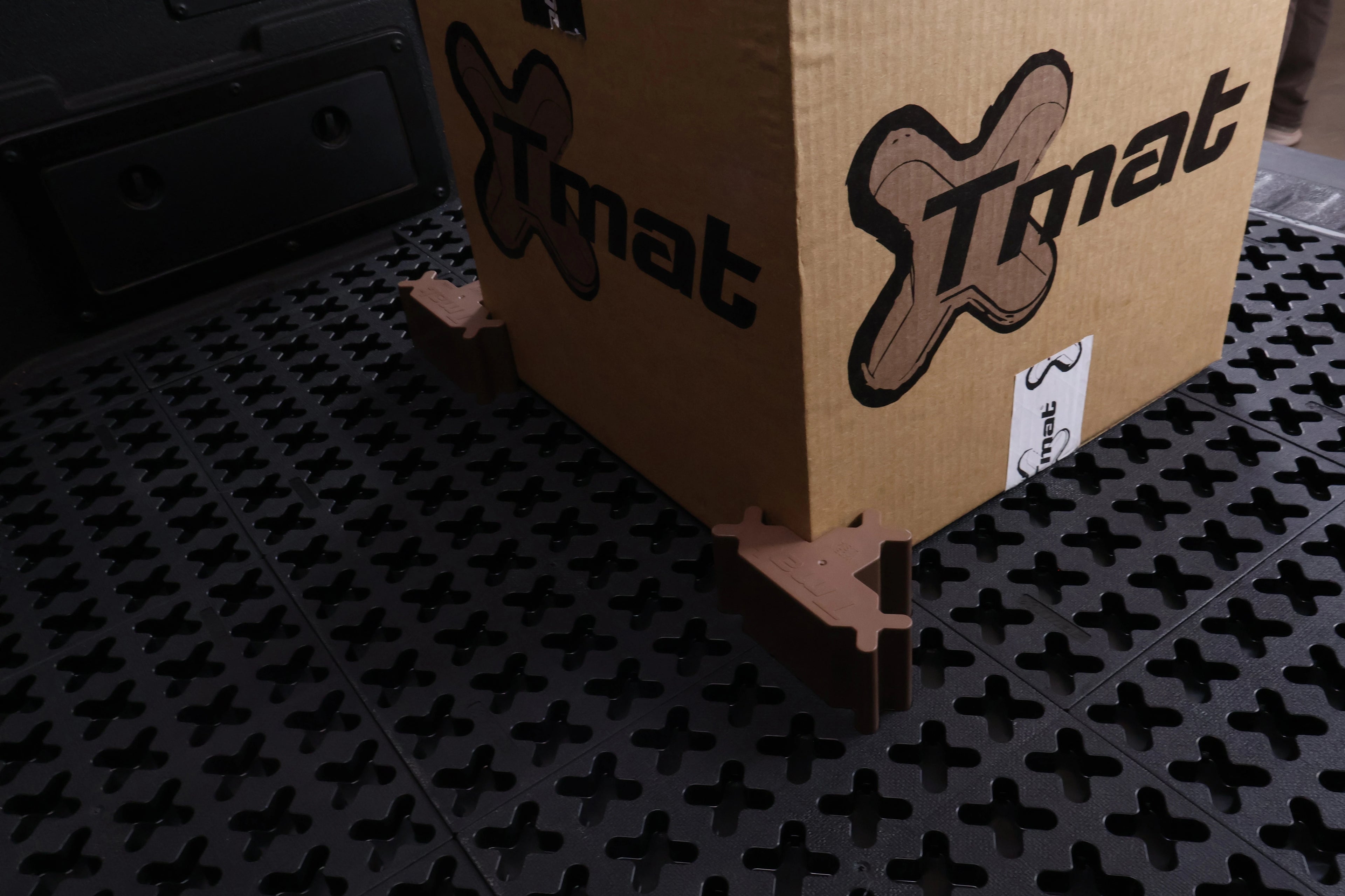 Tmat Tight-fit Stout Stationary Blockers - Brown (2-Pack)