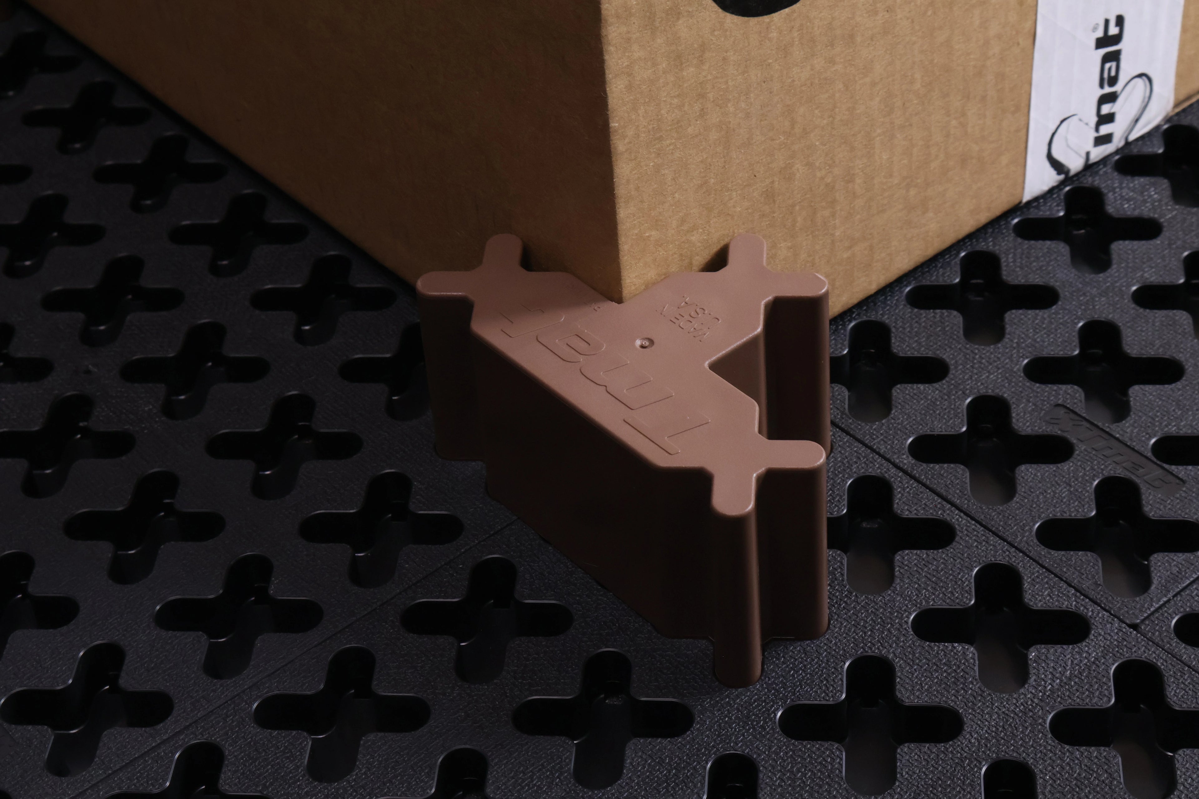 Tmat Tight-fit Stout Stationary Blockers - Brown (2-Pack)