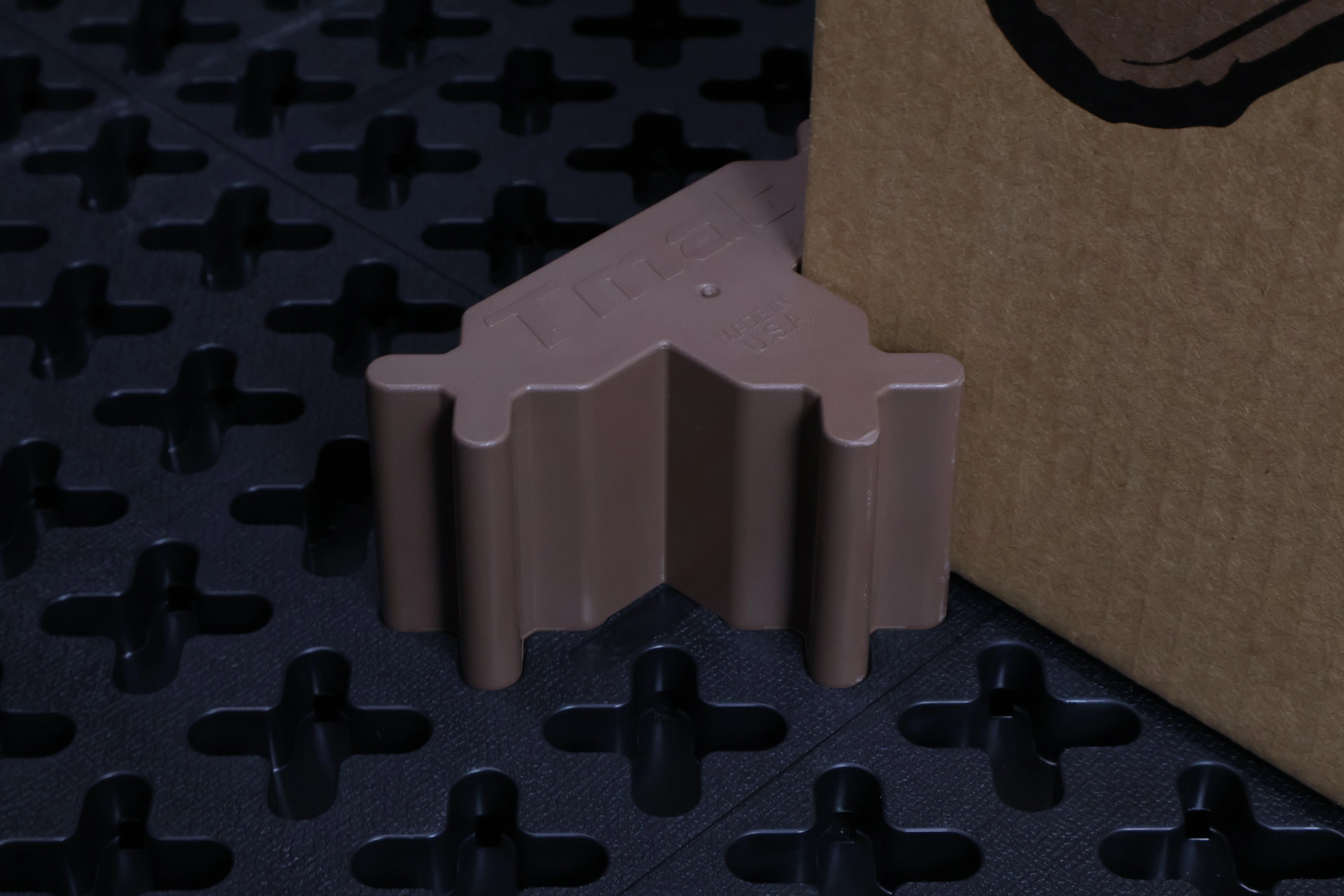 Tmat Tight-fit Stout Stationary Blockers - Brown (2-Pack)