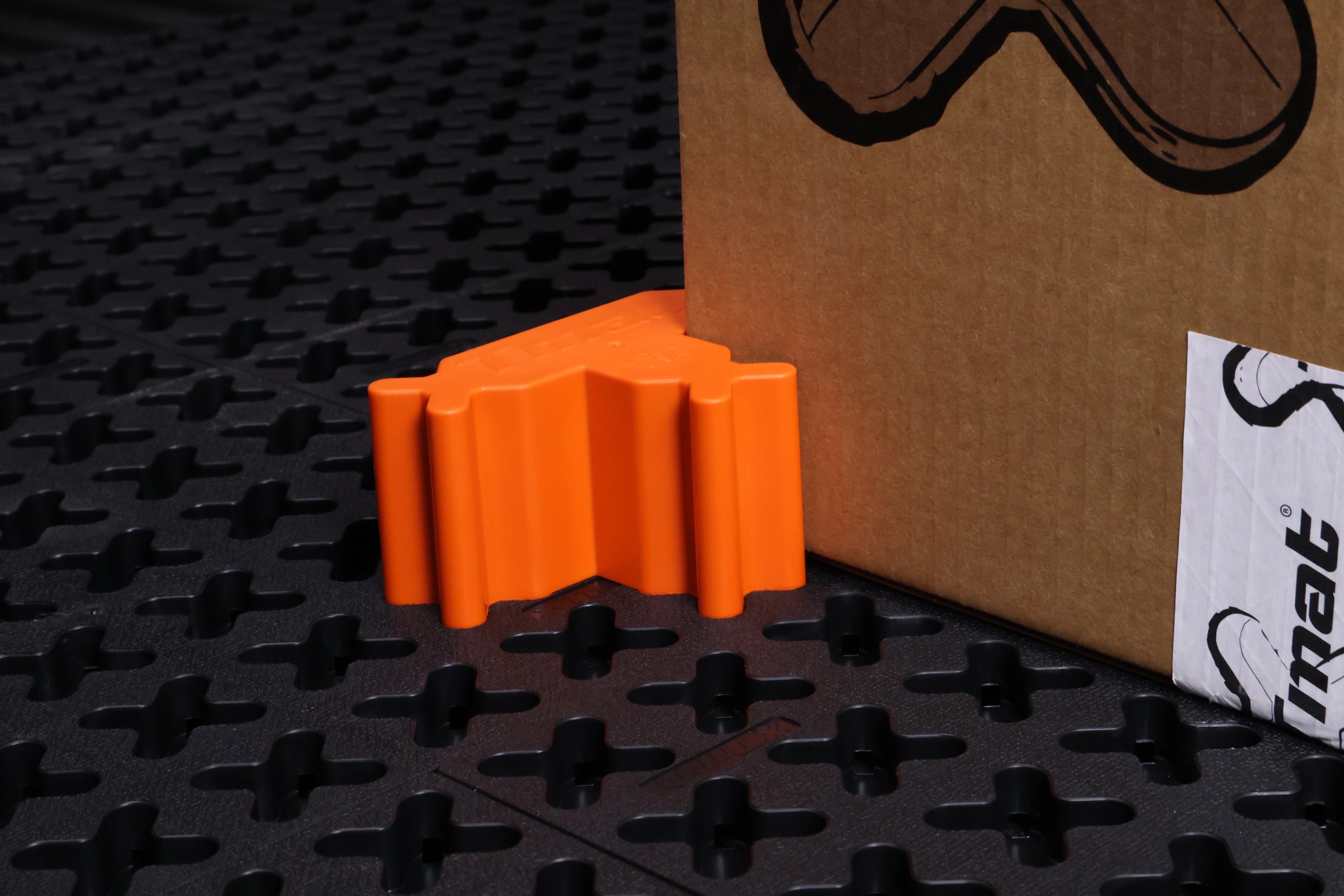 Tmat Tight-fit Stout Stationary Blockers - Orange (2-Pack)