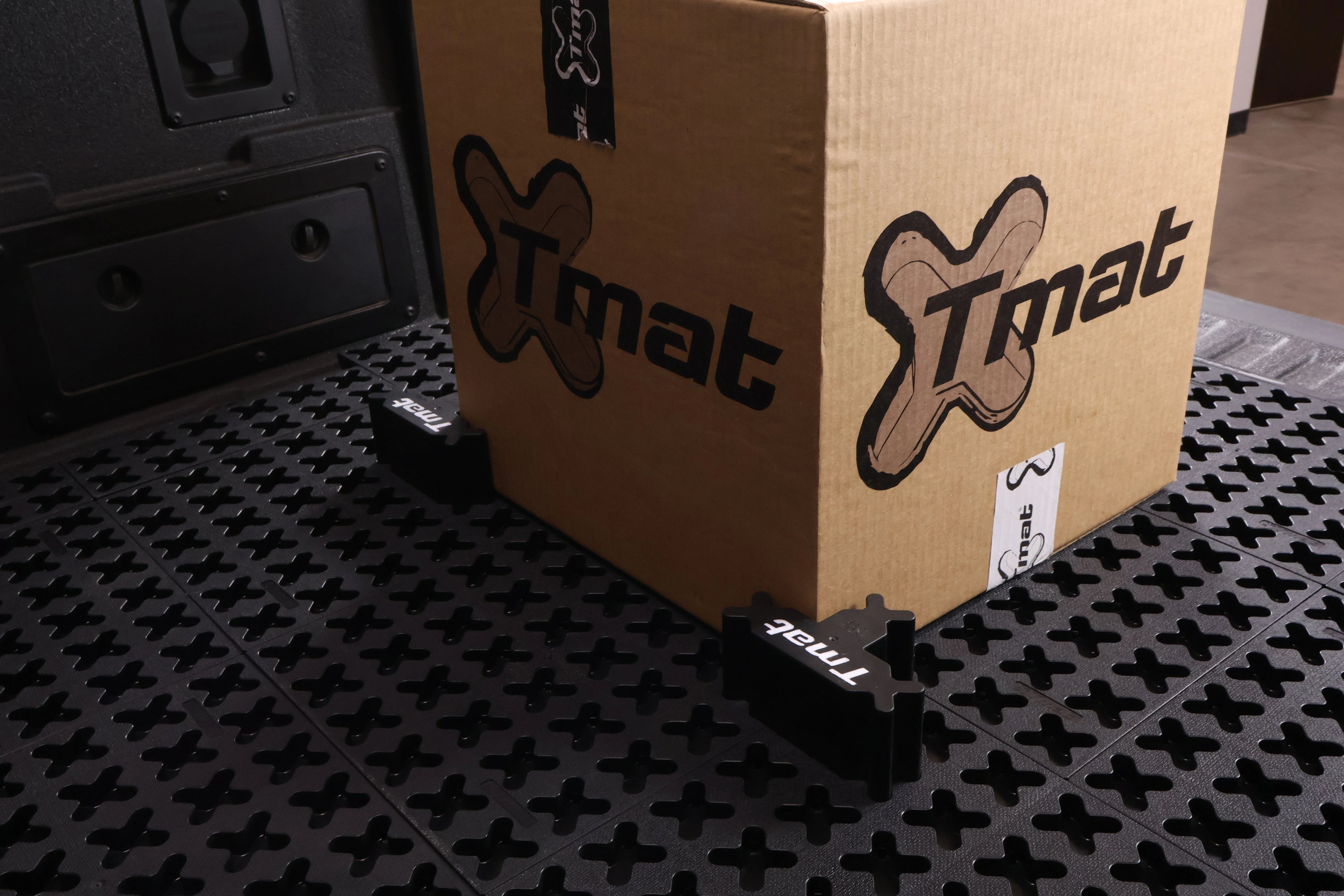 Tmat Tight-fit Stout Stationary Blockers - Black (2-Pack)