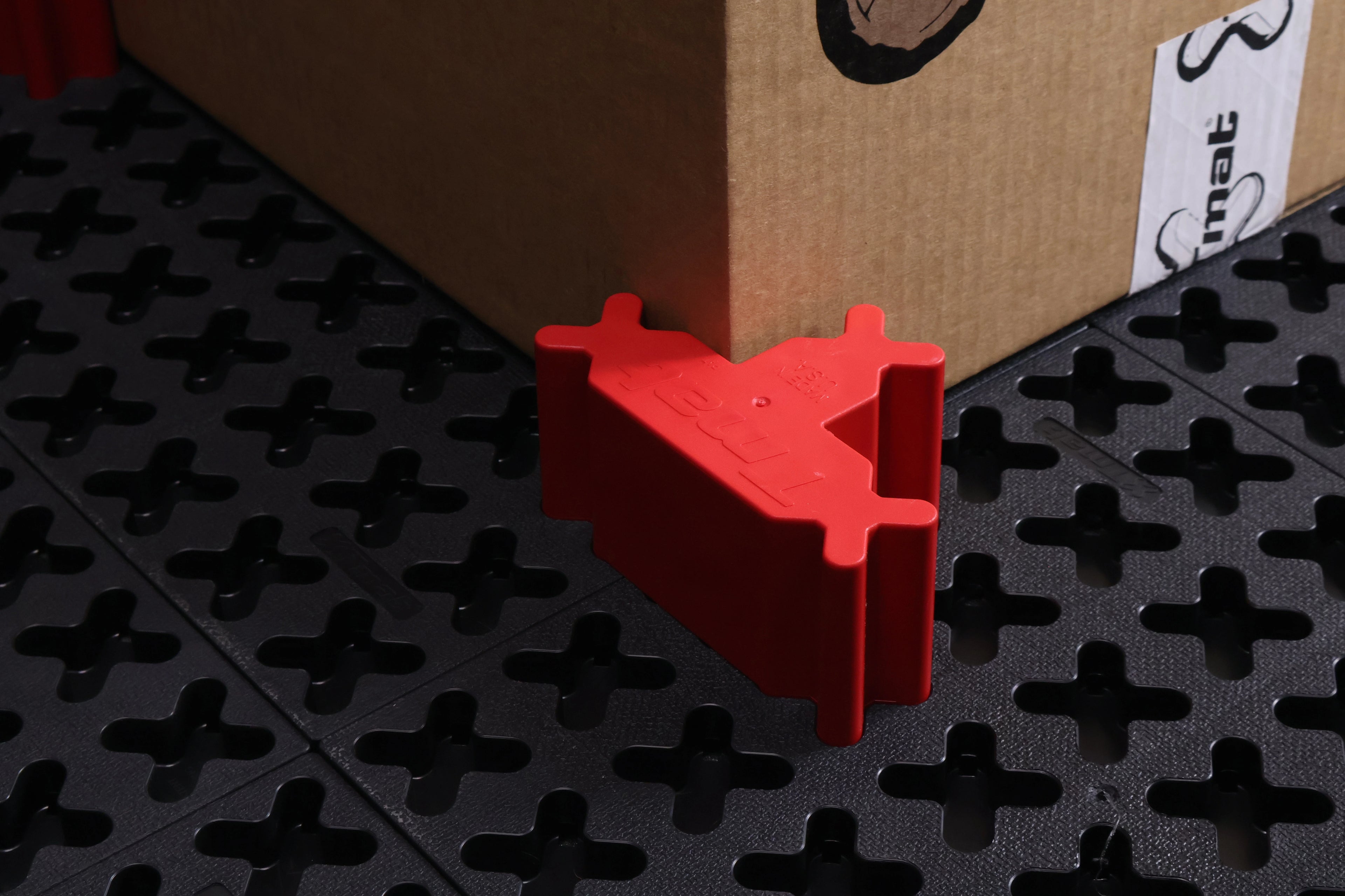 Tmat Tight-fit Stout Stationary Blockers - Red (2-Pack)