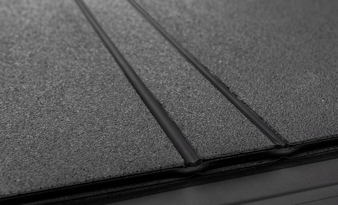 LOMAX Hard Tri-Fold Tonneau Cover