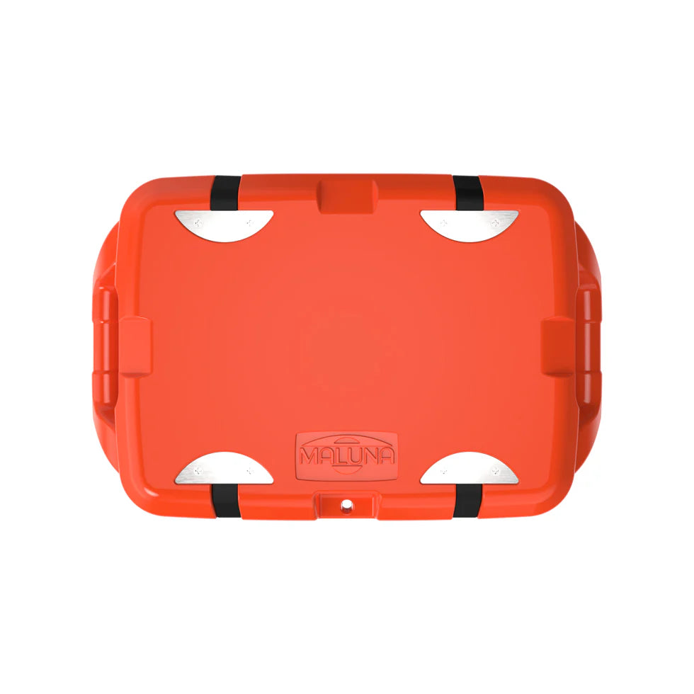 22QT Cooler powered by Maluna - Blaze Orange