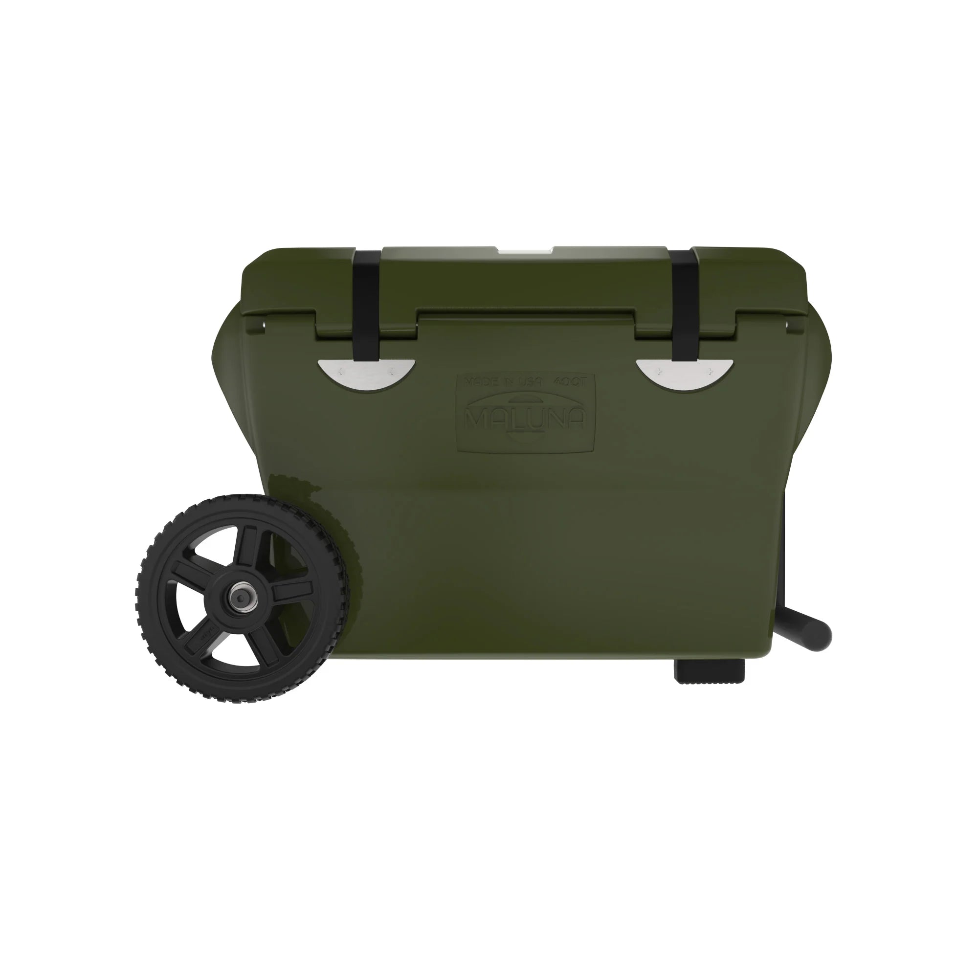 40QT Cooler Wheeled powered by Maluna - Moss Green