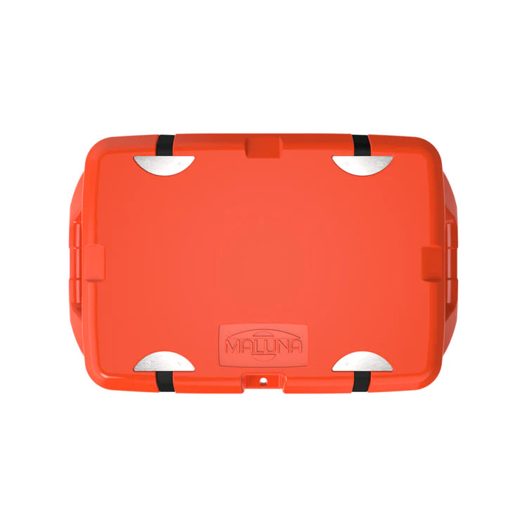 40QT Cooler powered by Maluna - Blaze Orange