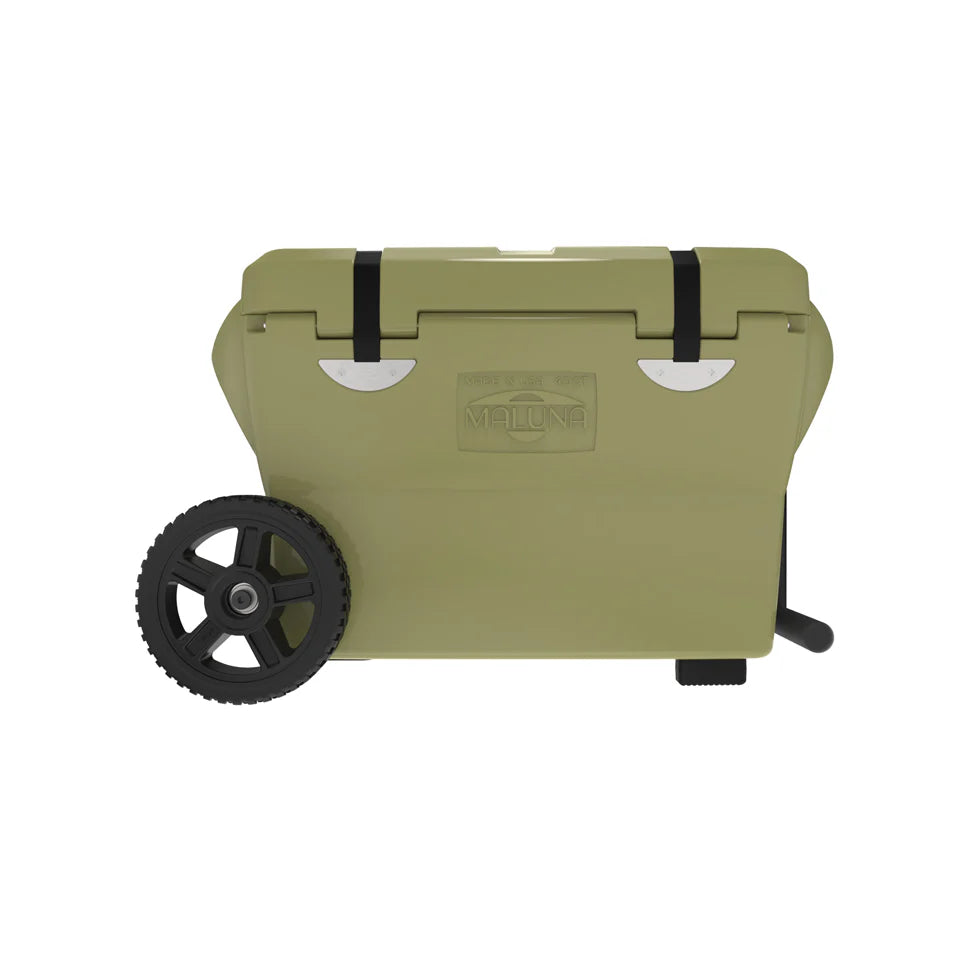40QT Cooler Wheeled powered by Maluna - Desert Tan