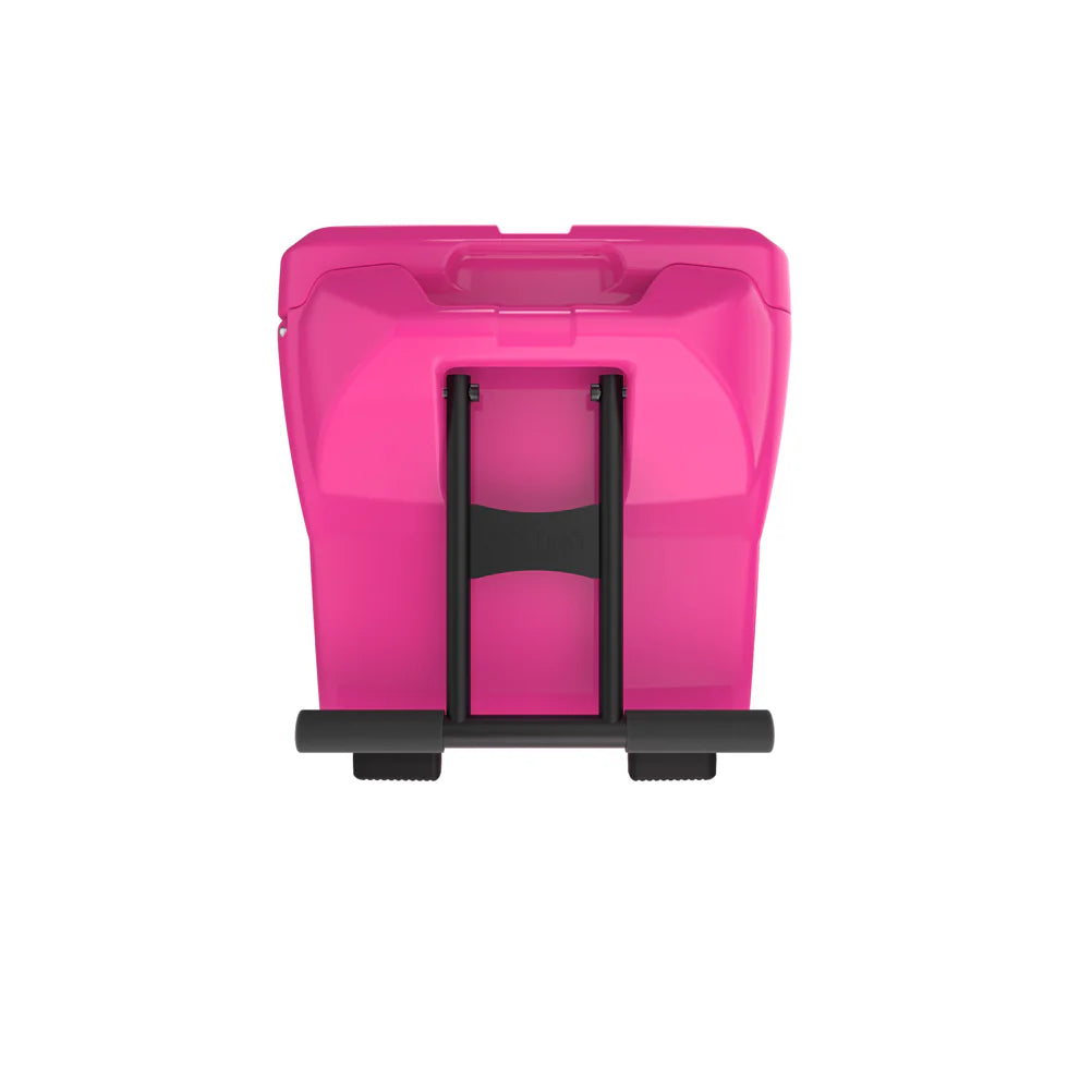40QT Cooler Wheeled powered by Maluna - Hot Pink