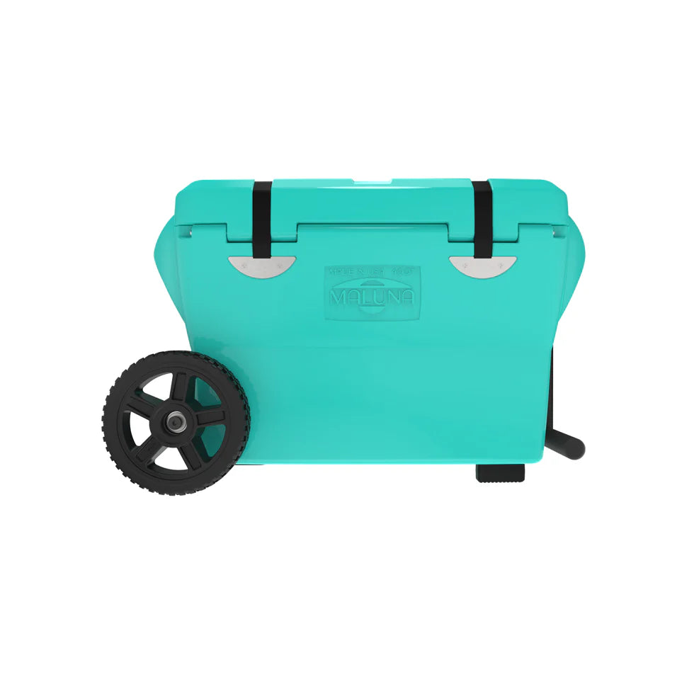 40QT Cooler Wheeled powered by Maluna - Sea Foam Green