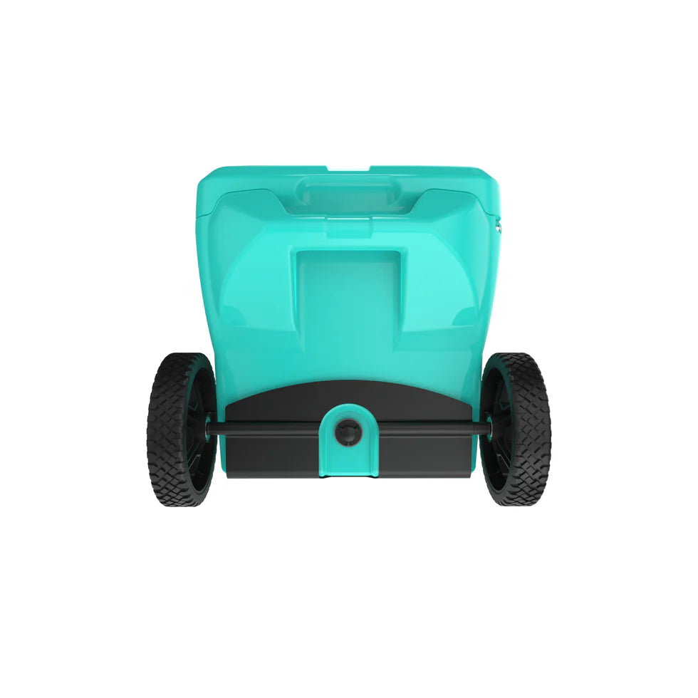 40QT Cooler Wheeled powered by Maluna - Sea Foam Green