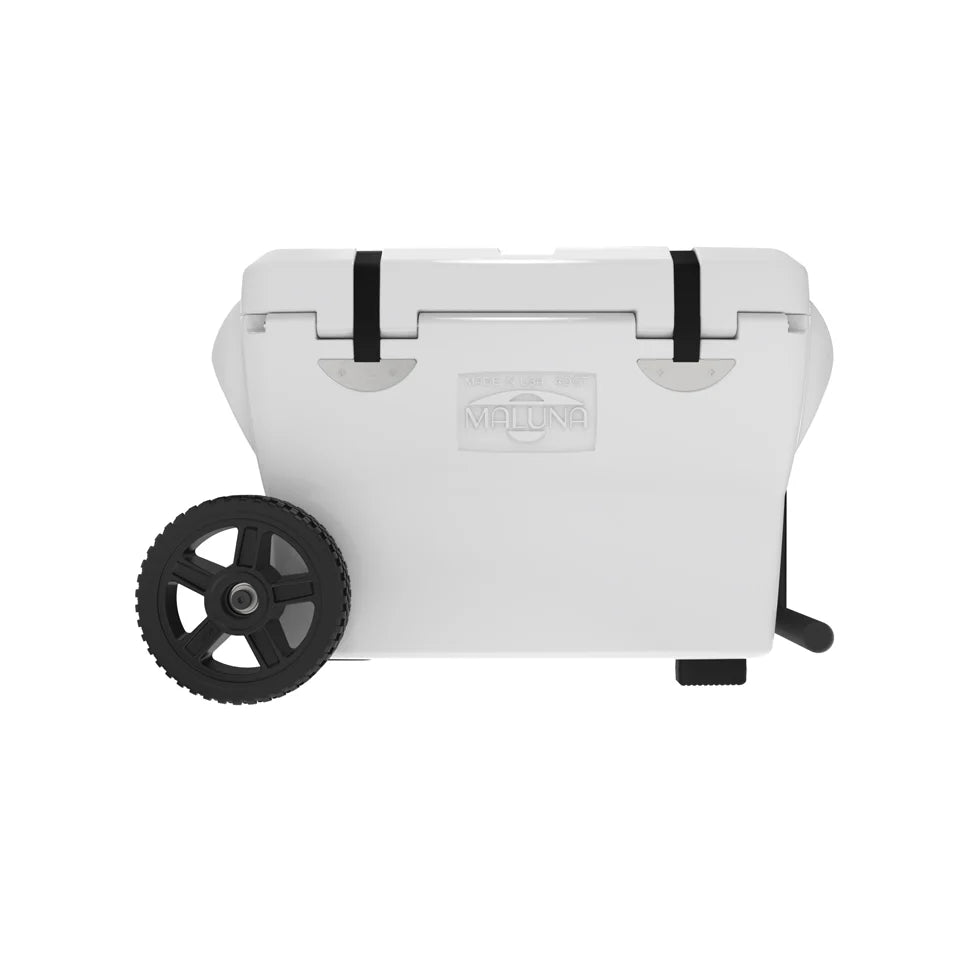 40QT Cooler Wheeled powered by Maluna - White