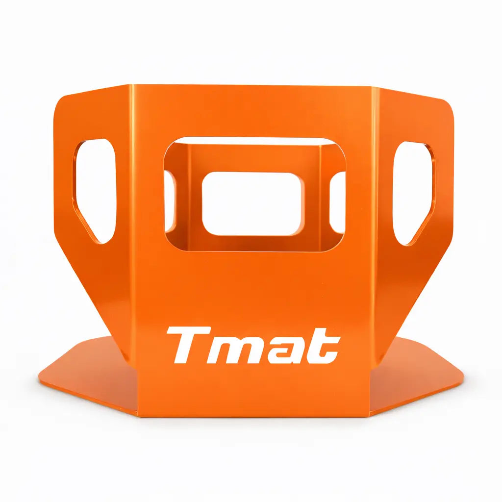 Tmat 5-Gallon Bucket Holder with Tmat Anchors - Orange