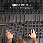 Tmat Truck Bed Organizer Slide Out Mat | Universal Fit for Standard Beds 6'6" to 6'9"