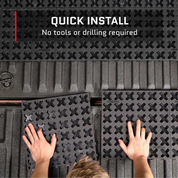 Tmat quick install — slide into truck bed