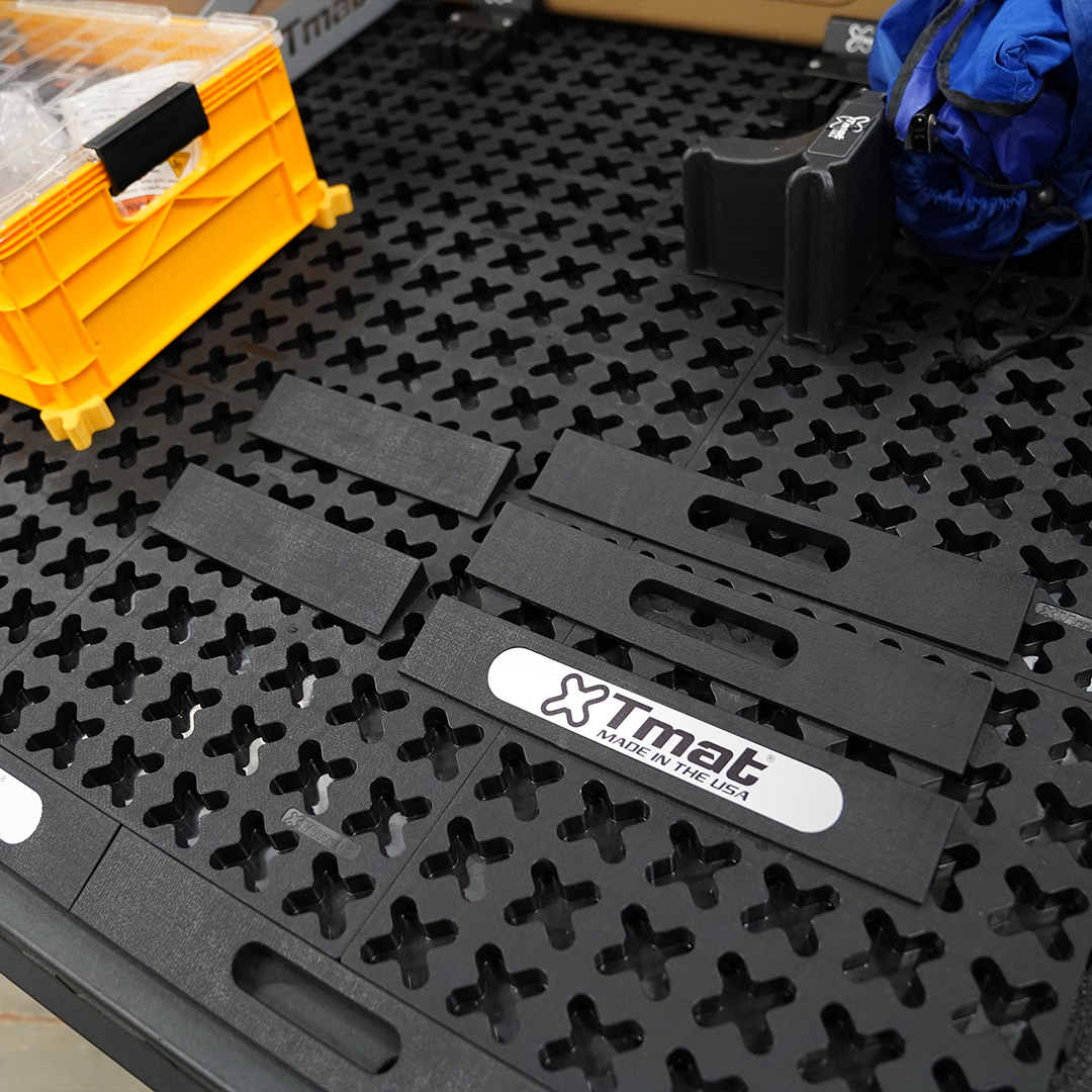 Tmat Handles & Ramp Edge Kit - 48" Total Length (fits Midsize & Compact Truck Kits)