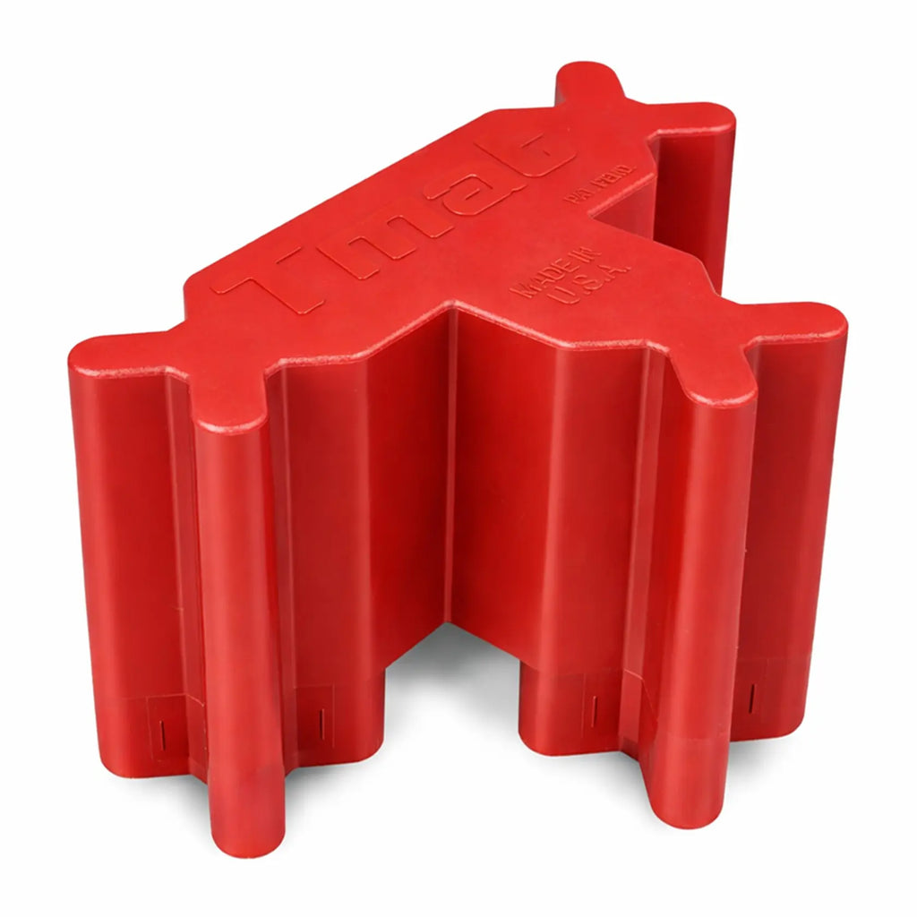 Tmat Tight-fit Stout Stationary Blockers - Red (2-Pack)