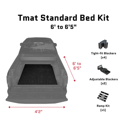Tmat Truck Bed Organizer Slide Out Mat | Nissan Titan XD