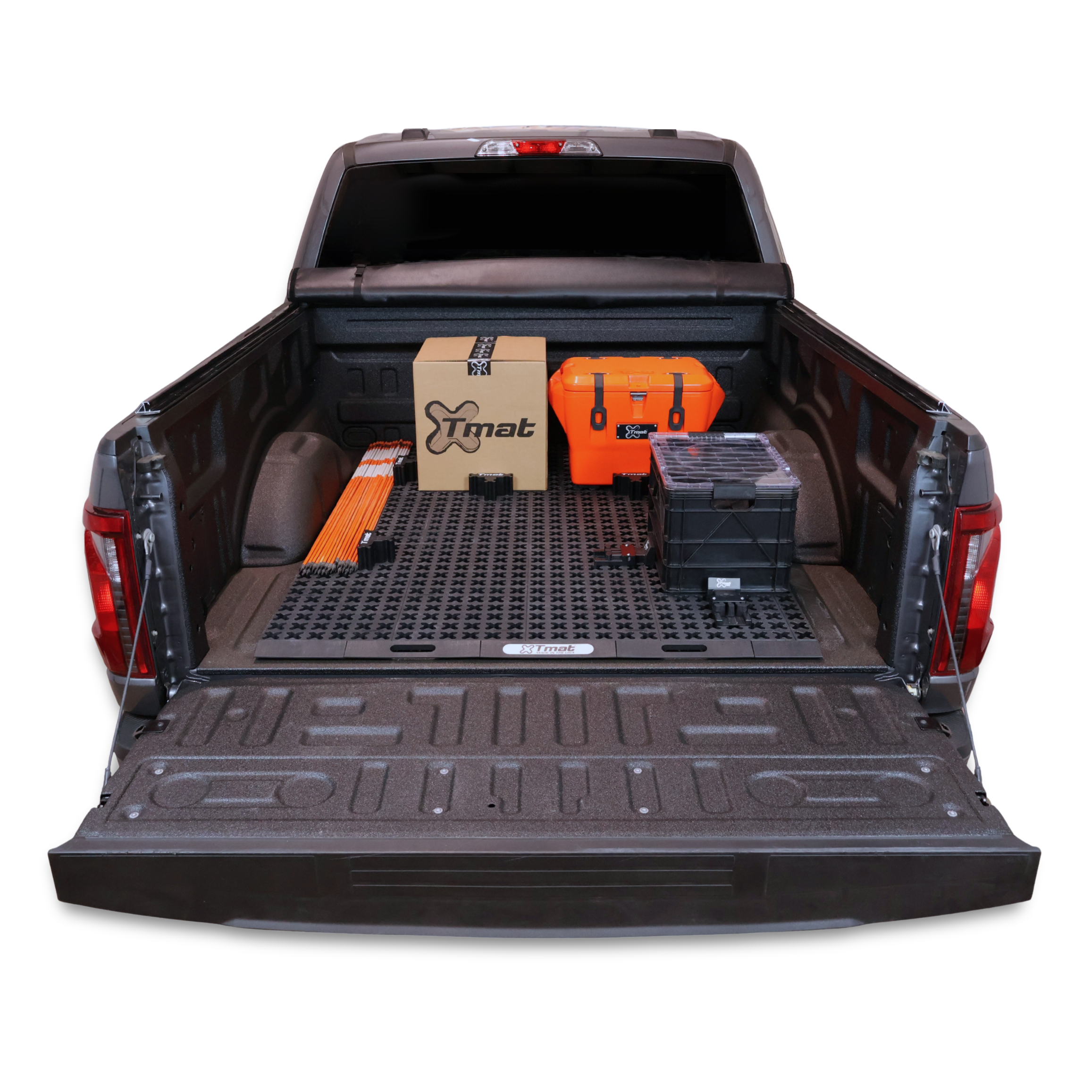 Tmat Truck Bed Organizer Slide Out Mat | Universal Fit for Standard Beds 6'6" to 6'9"