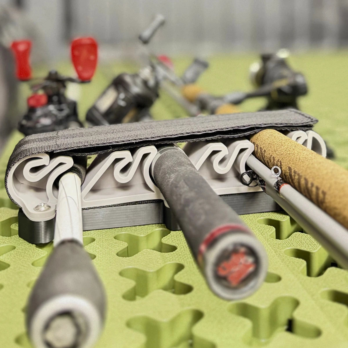 Fishing Rod Holder with Tmat Anchors