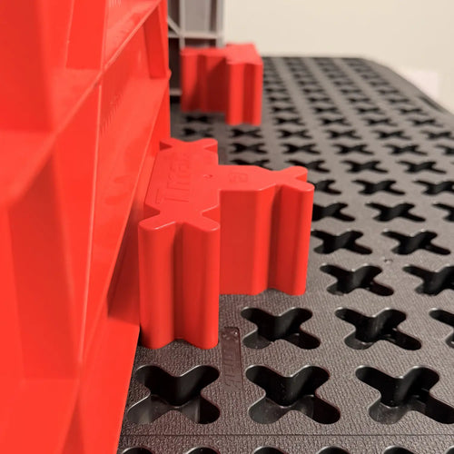 Tmat Tight-fit Stout Stationary Blockers - Red (2-Pack)