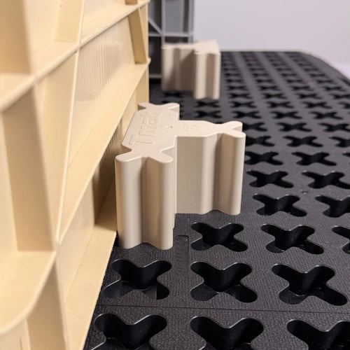 Tmat Tight-fit Stout Stationary Blockers - Tan (2-Pack)