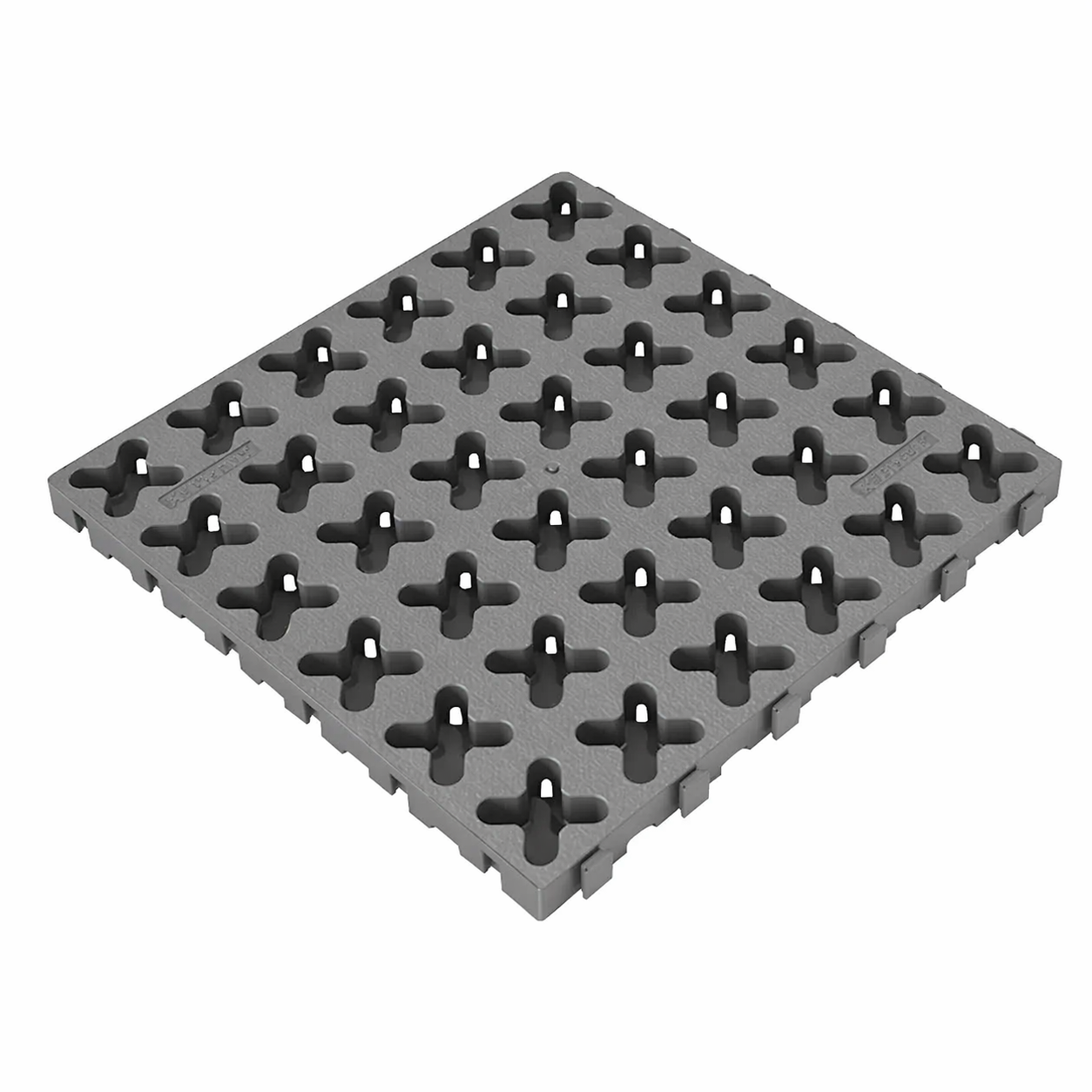 12" x 12" Tmat Panel with Locking - Gray (Single)