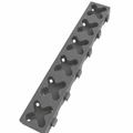 2" x 12" Tmat Strips with Locking - Gray (Set of 2)
