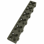 2" x 12" Tmat Strips with Locking - Green (Set of 2)