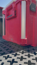 Tmat Tight-fit Stout Stationary Blockers - Red (2-Pack)