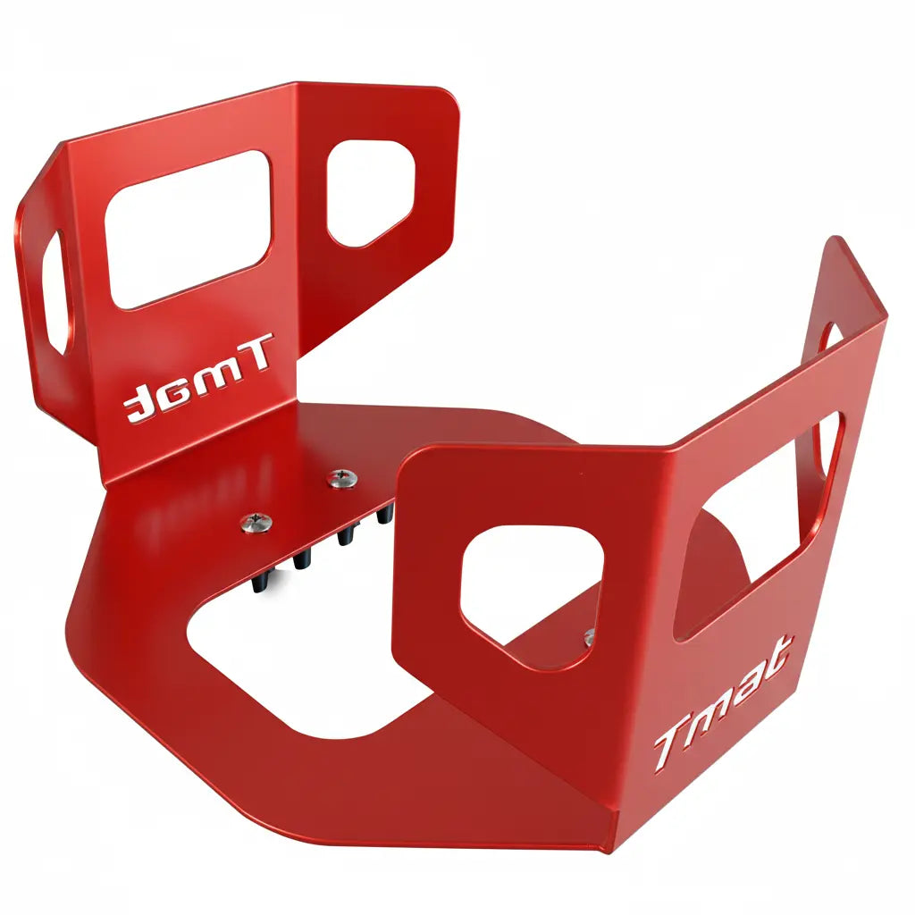 Tmat 5-Gallon Bucket Holder with Tmat Anchors - Red